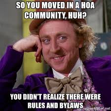 hoa rules