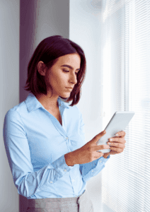 Property Manager Using Digital Tools for Oversight Remote Management